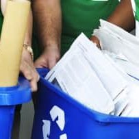 Environmentalists recycling for world environment day